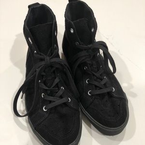 Black high tops